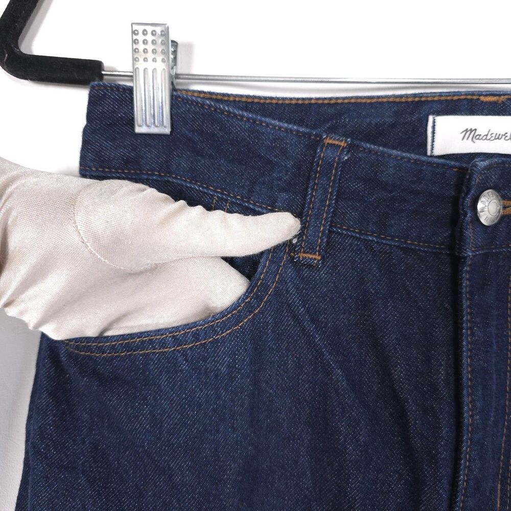 MADEWELL Women’s Jeans Blue The Curvy Vintage Flare 26 Bootcut 100% Cotton NW294 - Picture 13 of 16